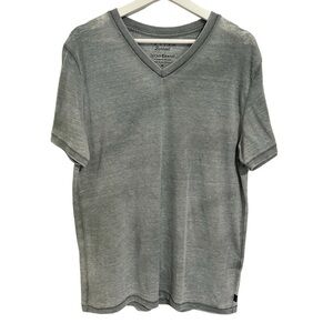 Lucky Brand Men's V-Neck T-Shirt Green Medium